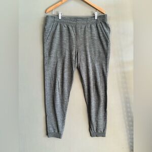 Icebreaker Merino Blend MEN Lounge Pants Joggers Size XL Gray Shifter